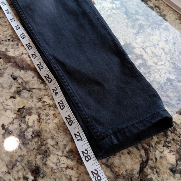 W27 L29 Vigoss Jeans Women The Chelsea Skinny Stretch Dark Low Rise Distressed - Picture 11 of 16